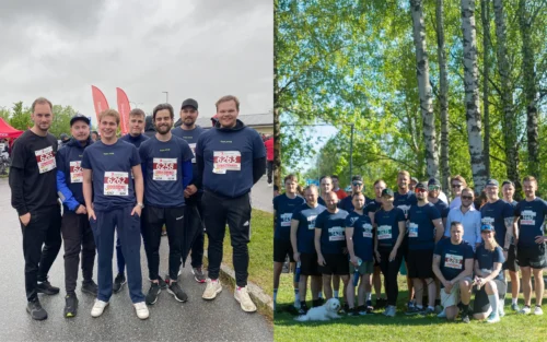 Isolerabs medarbetare på Blodomloppet 2025